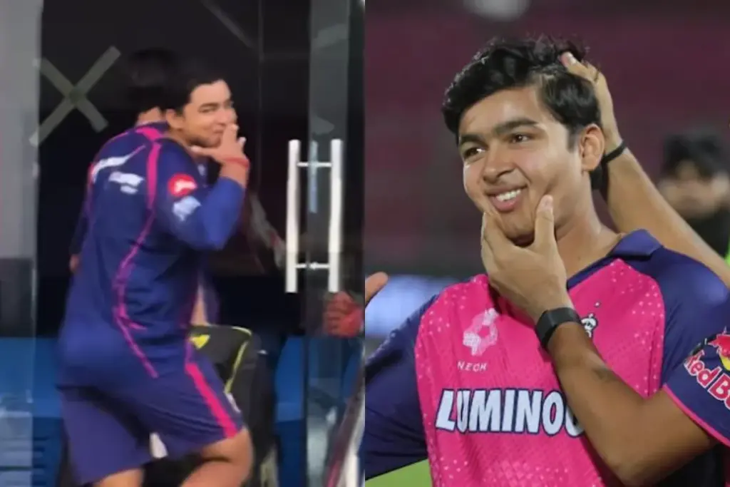 Vaibhav Suryavanshi, IPL 2026, Flying Kiss Viral Video