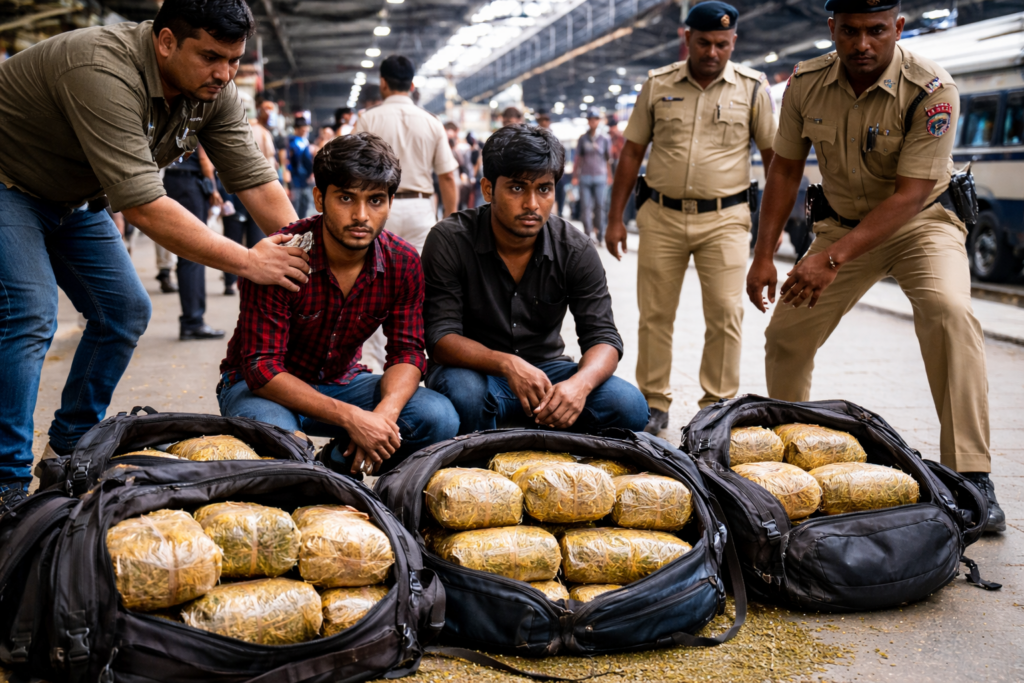 Agra Ganja Smuggling