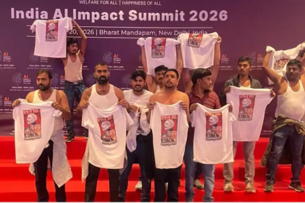 AI Summit Protest