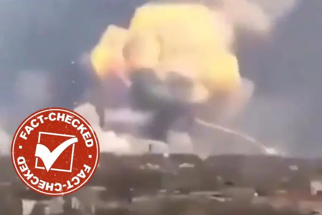 Iran Israel war viral video know truth