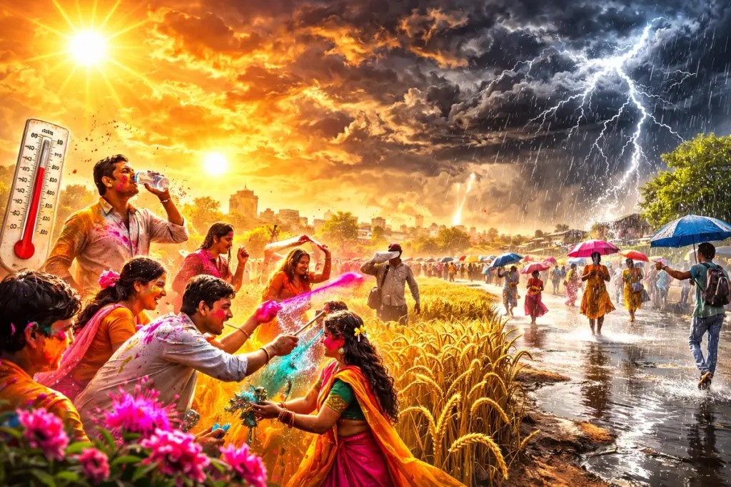 Holi Weather Update IMD Alert