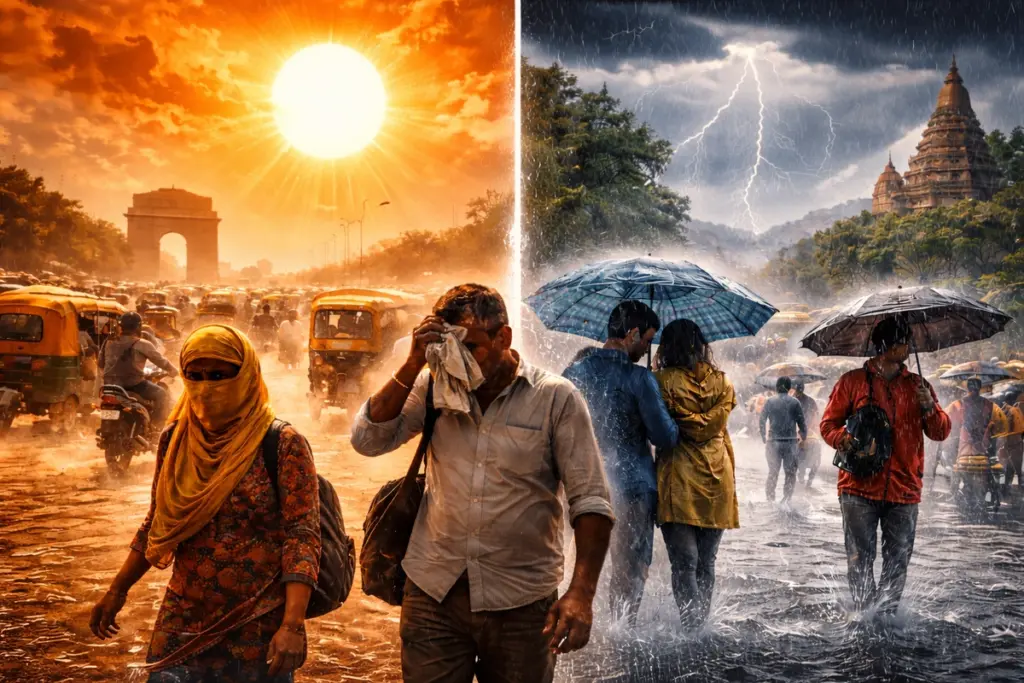 today weather forecast IMD