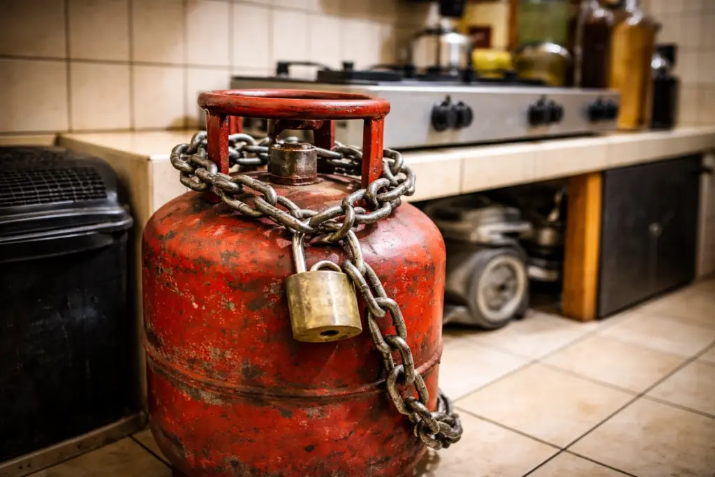 Indore news Cylinder Theft