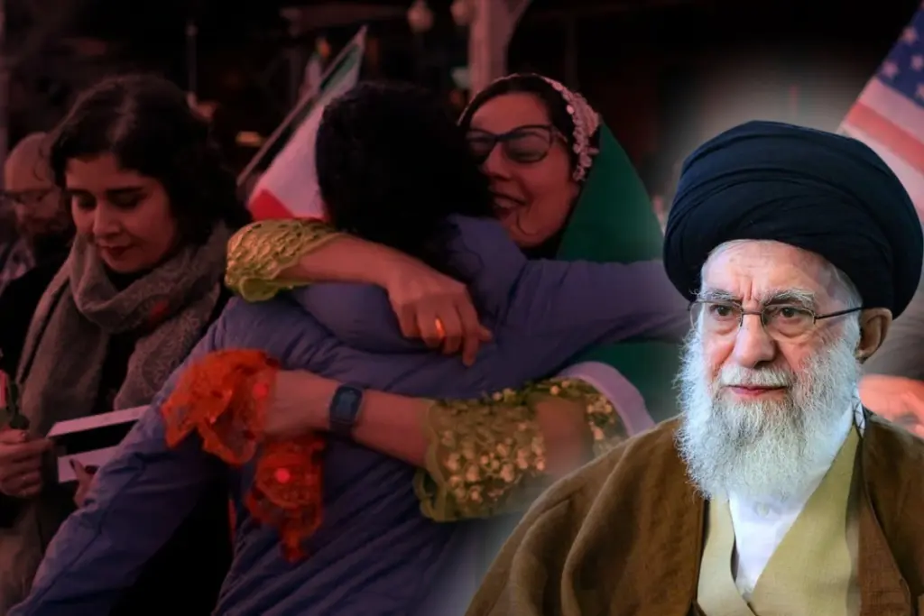 Iran Mourning vs Celebration