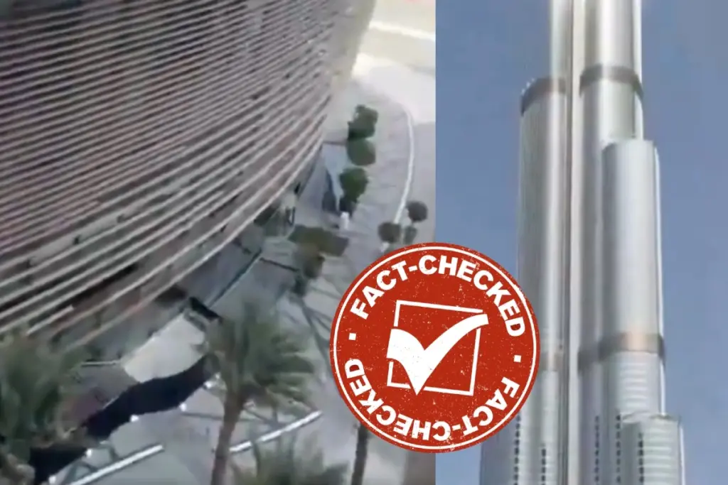 Burj Khalifa Attack fact check
