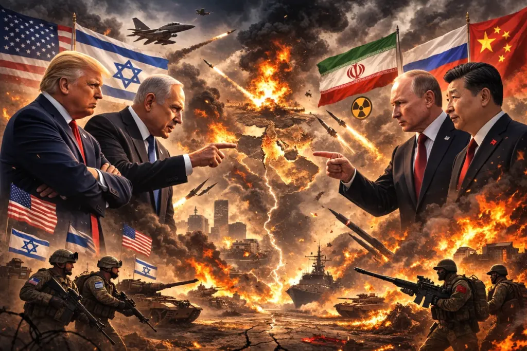 Global Politics on Iran Israel War