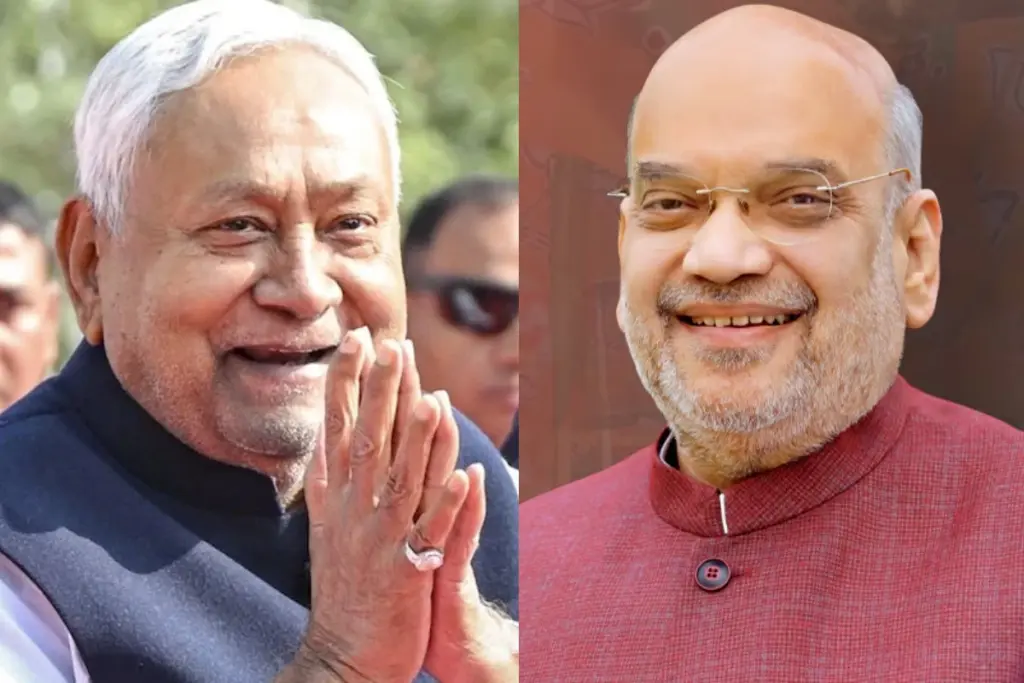 Amit Shah wishes happy birthday to Nitish kumar