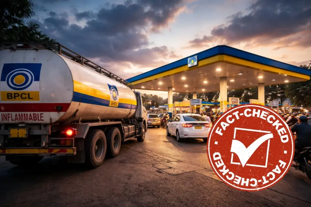 BPCL on Petrol Shortage India