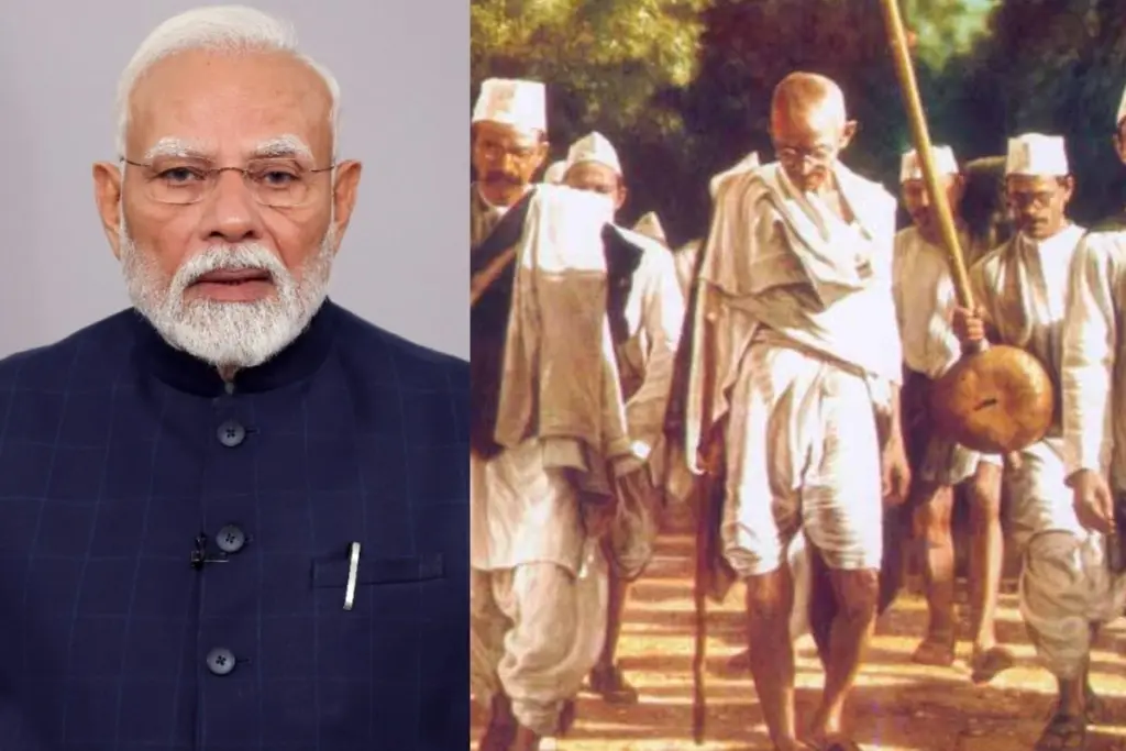 PM Modi Sanskrit Subhashitam on Mahatma Gandhi