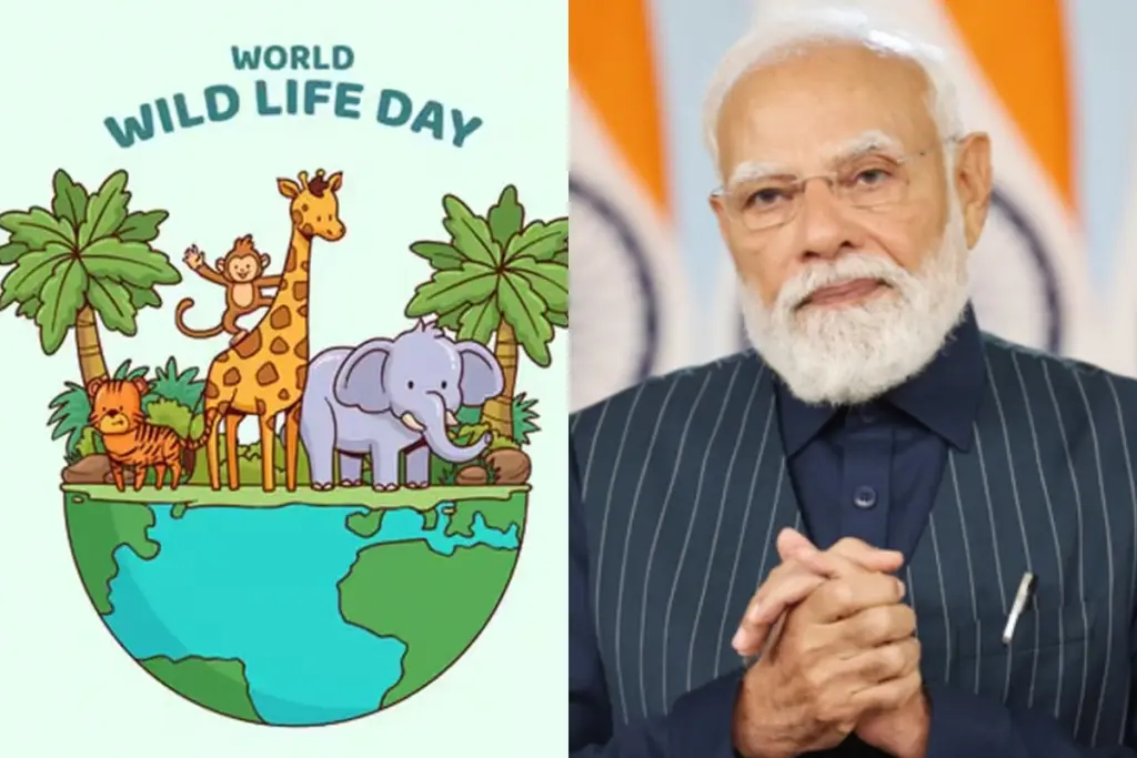 PM Modi sanskrit shlok on World Wildlife Day