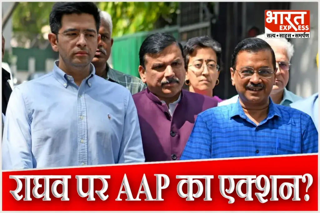 AAP On Raghav Chadha rajya sabha deputy leader