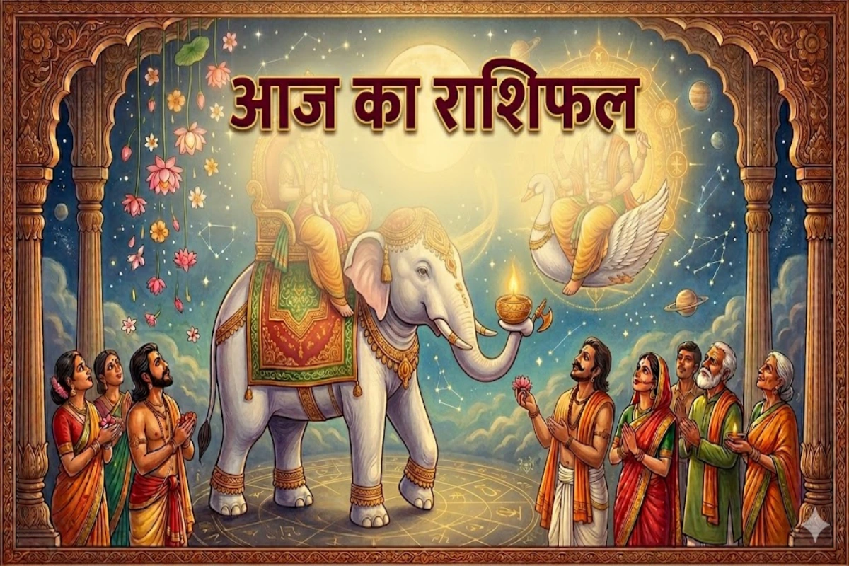 आज का राशिफल: गजकेसरी योग से खुलेंगे भाग्य के रहस्य, कौन पाएगा छुपा हुआ सौभाग्य?