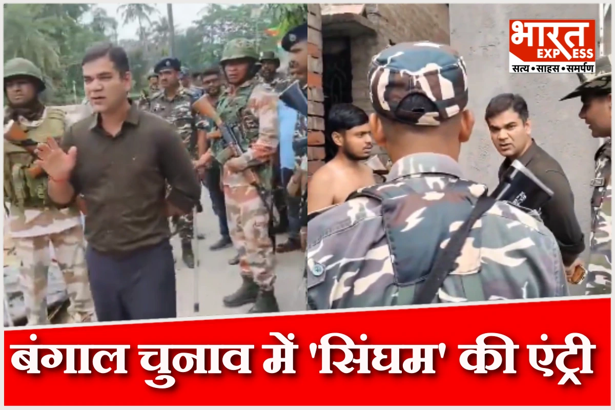 सीएम योगी के सिघंम का बंगाल चुनाव में ताबड़तोड़ एक्शन, विपक्ष ने साधा निशाना, TMC प्रवक्ता ने भी दे डाली धमकी