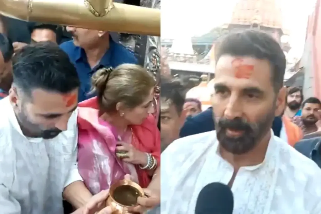 Akshay Kumar, Ujjain Mahakal, Dimple Kapadia