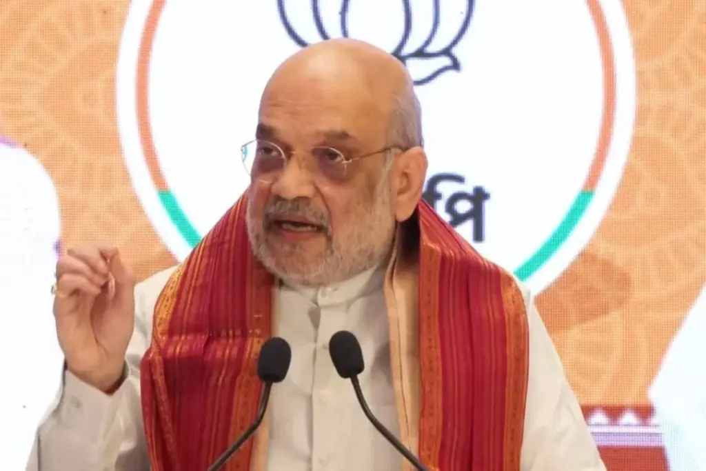 Amit Shah targets Mamata Banerjee with her own Maa Mati Manush slogan in Bengal
