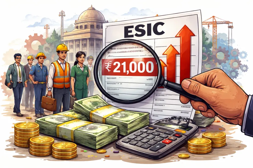 ESIC Salary Limit Hike Government to align EPFO and ESIC Thresholds
