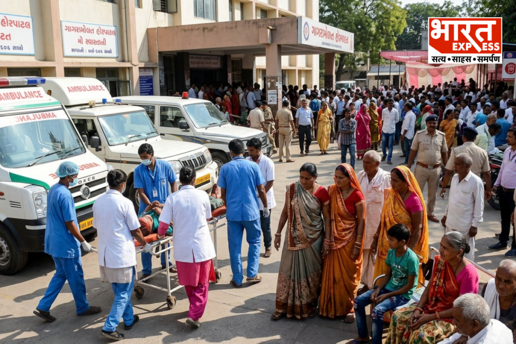 Gujarat wedding food poisoning news