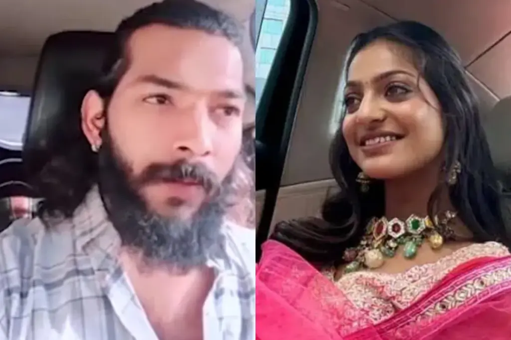 Monalisa Bhosle, Farman Khan, Mahakumbh Viral Girl