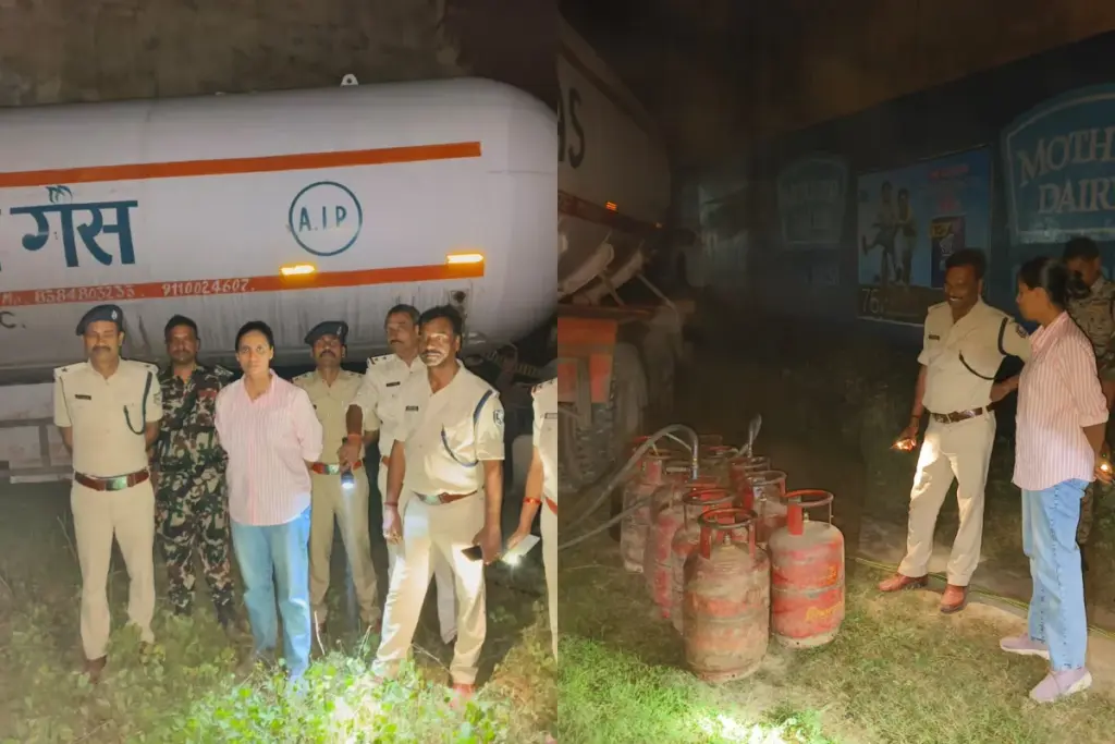 Muzaffarpur News, Illegal Gas Refilling