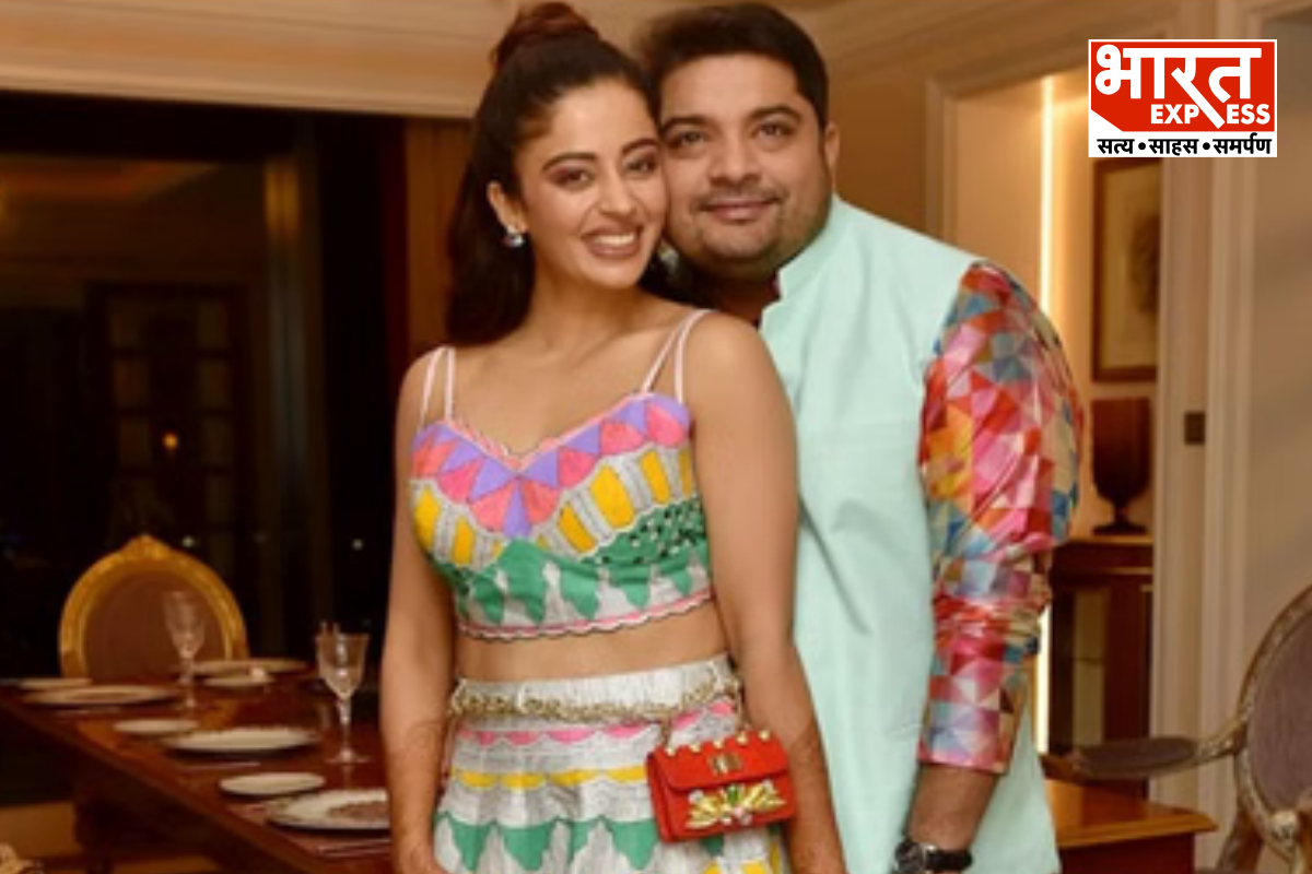Neha Pendse with Husband Shardul