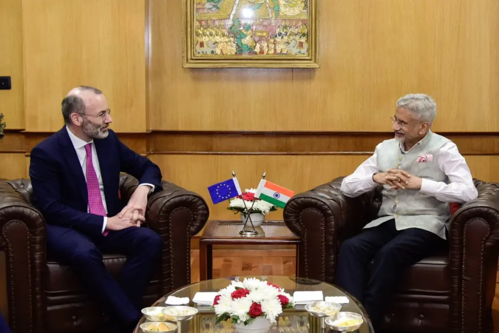 S Jaishankar EU Meeting