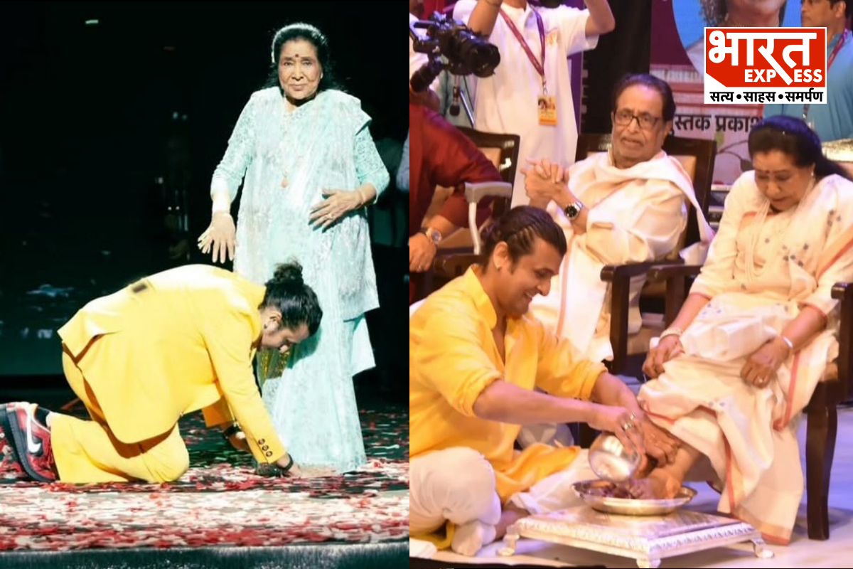  Sonu Nigam with asha bhosle