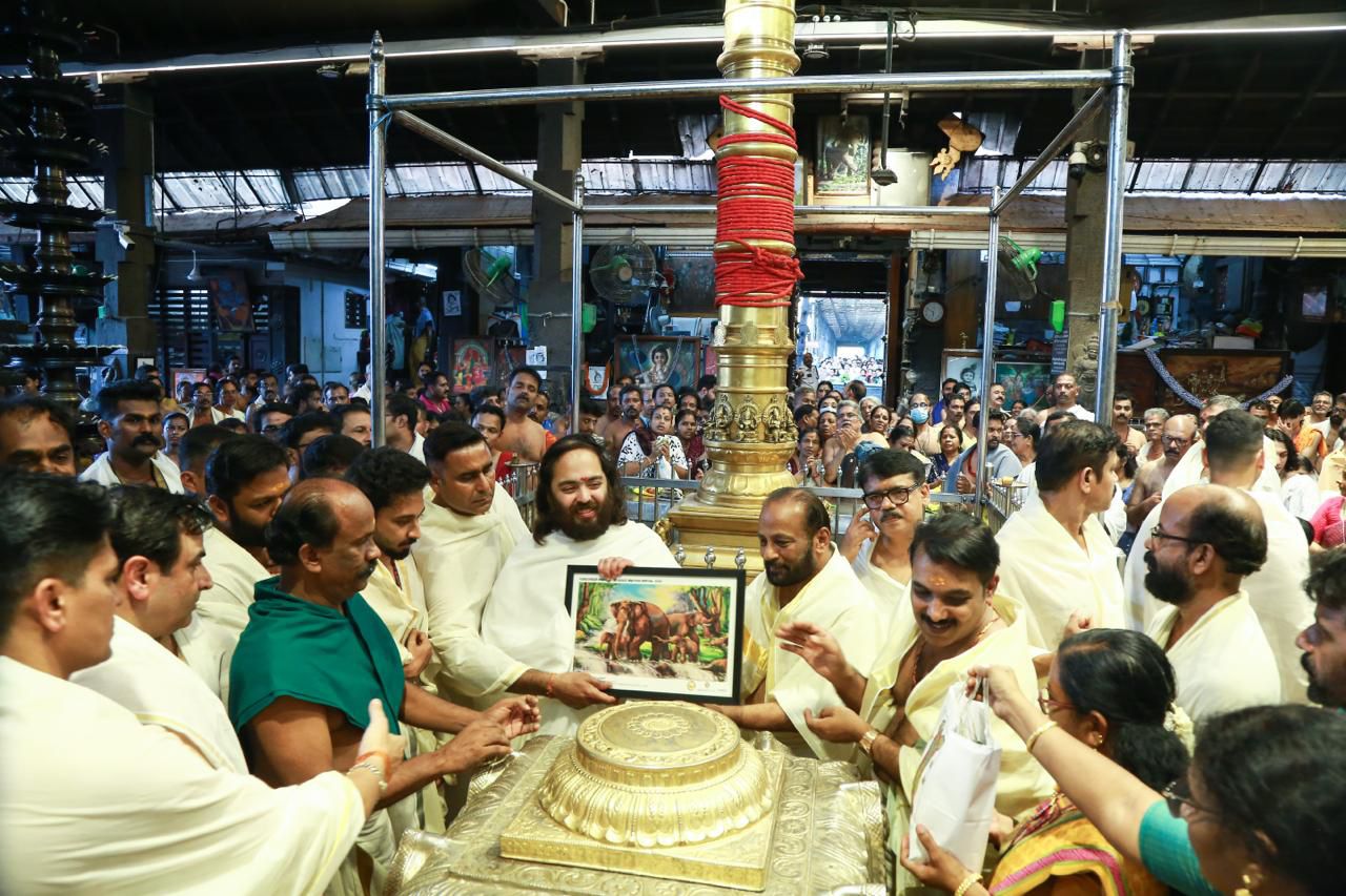 Anant Ambani Temple Donation