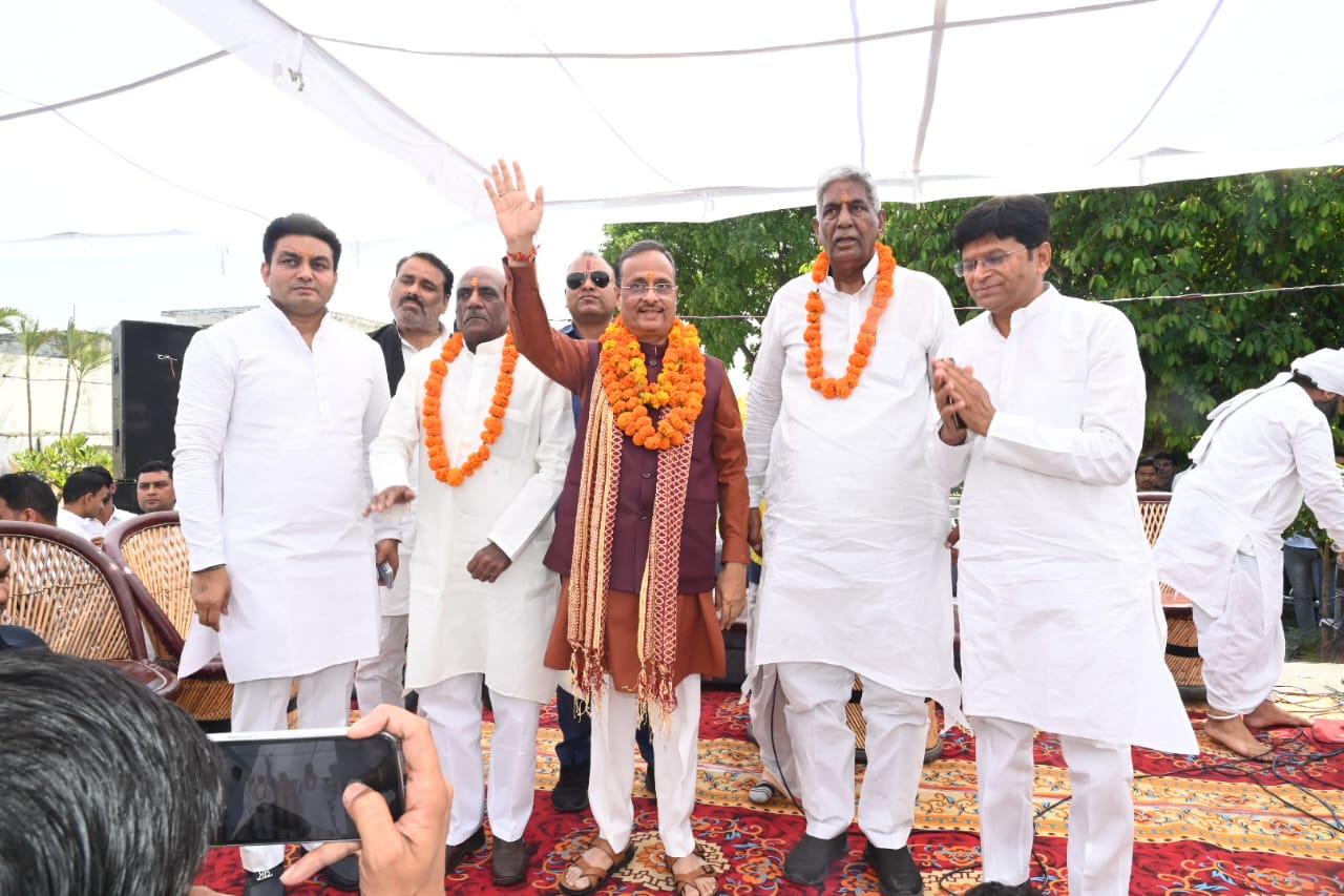 Dinesh Sharma Rally Shamli