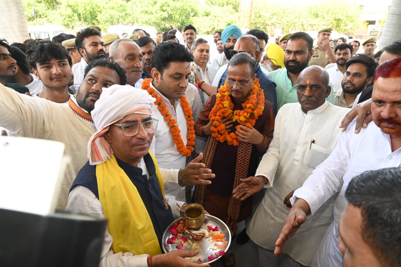 Dinesh Sharma Rally Shamli