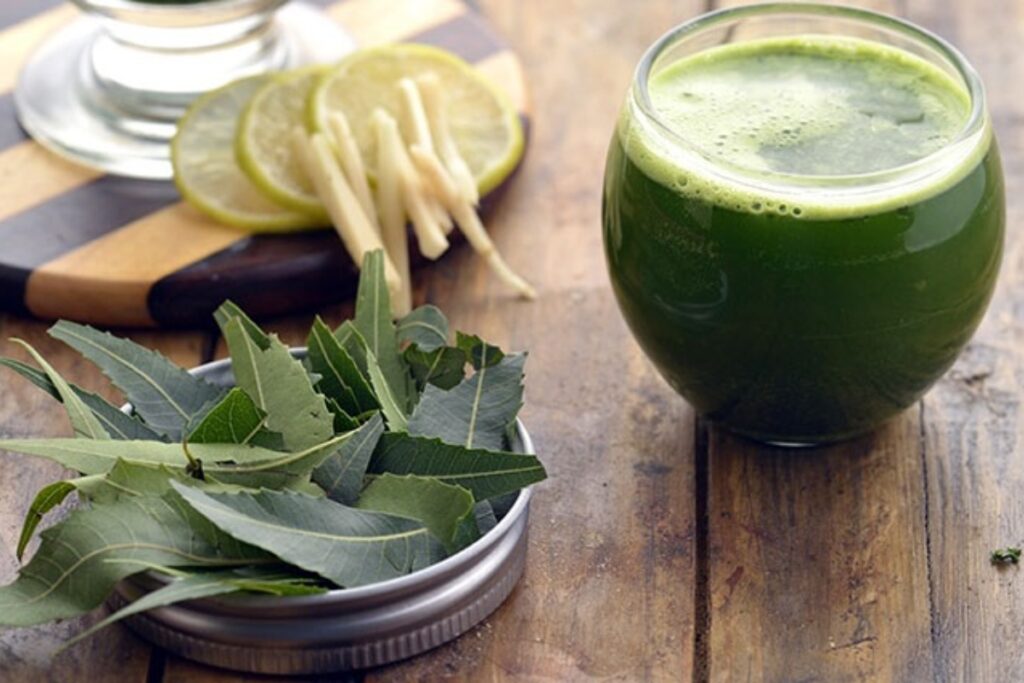ayurvedic view on neem juice