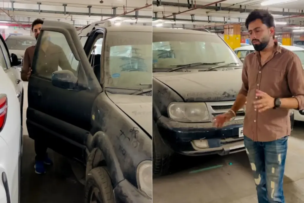 13 Lakh Parking Bill for 1.5 Lakh Car Viral Video of Safari Owner at Delhi Airport