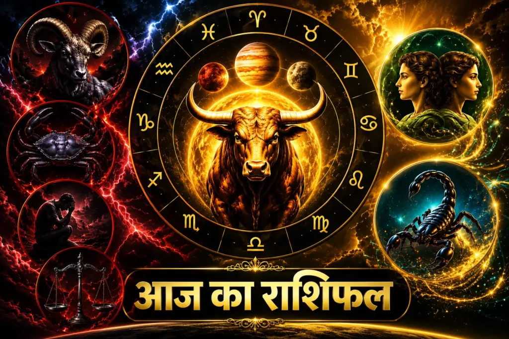 Aaj Ka Rashifal 17 May 2026 Daily Horoscope Horoscope Today Ravivar Tri-Grahi Yoga Chandrama Ki Chal Mesh to Meen Astrology Prediction Health Wealth Update