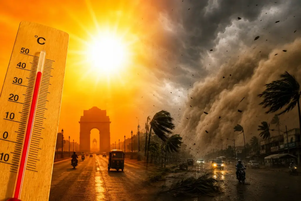 Aaj ka Mausam Today Weather IMD Weather Update Monsoon Update Heatwave Alert Rain Alert India Weather