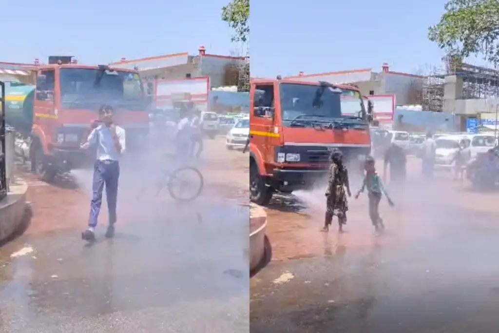 Agra News, Heat Wave, Viral Video