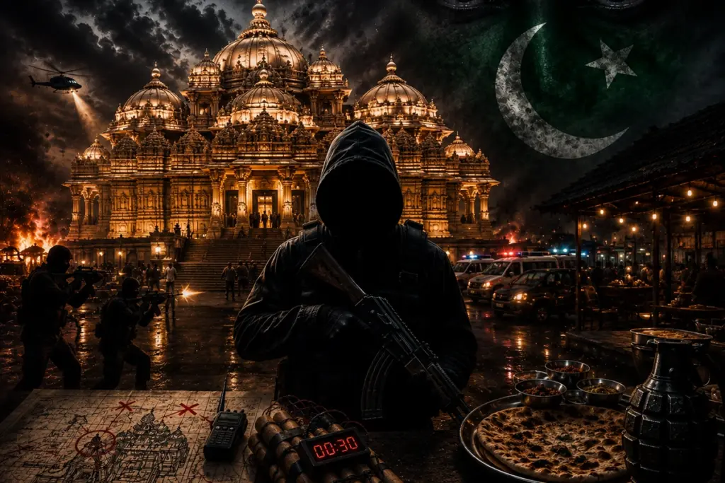 Akshardham Temple and Murthal Dhabas on ISI Hit List Delhi Police Bust Shehzad Bhatti Module