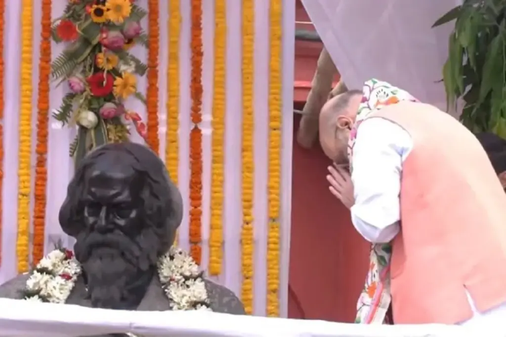 Amit Shah pays tribute to Rabindranath Tagore on his birth anniversary