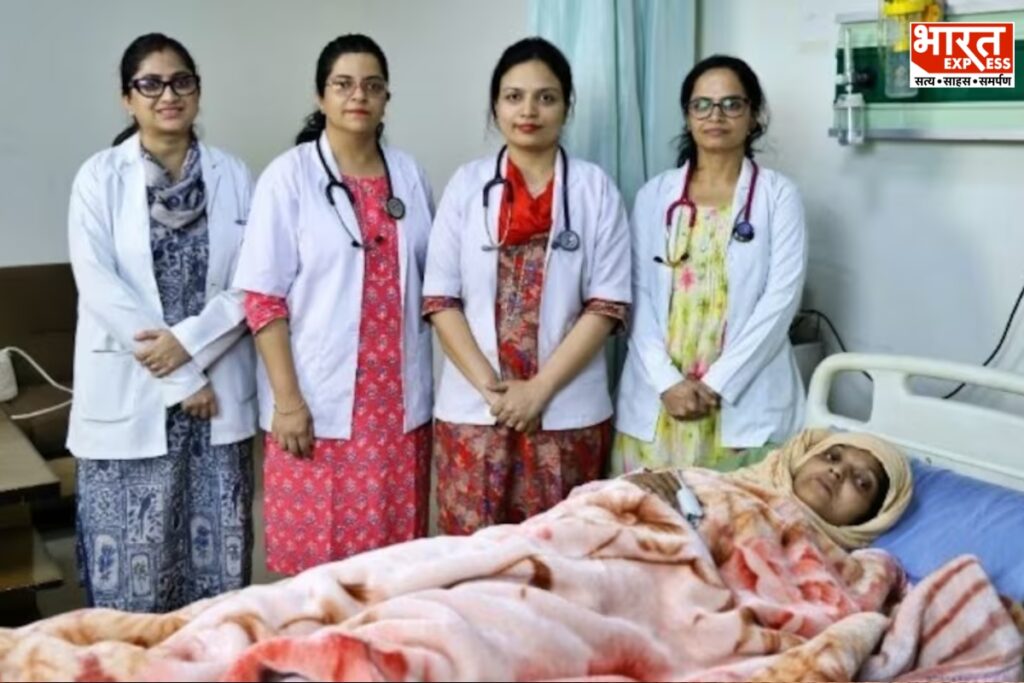 अमीना ने पांच दिन में चार बच्चोंं को दिया जन्म