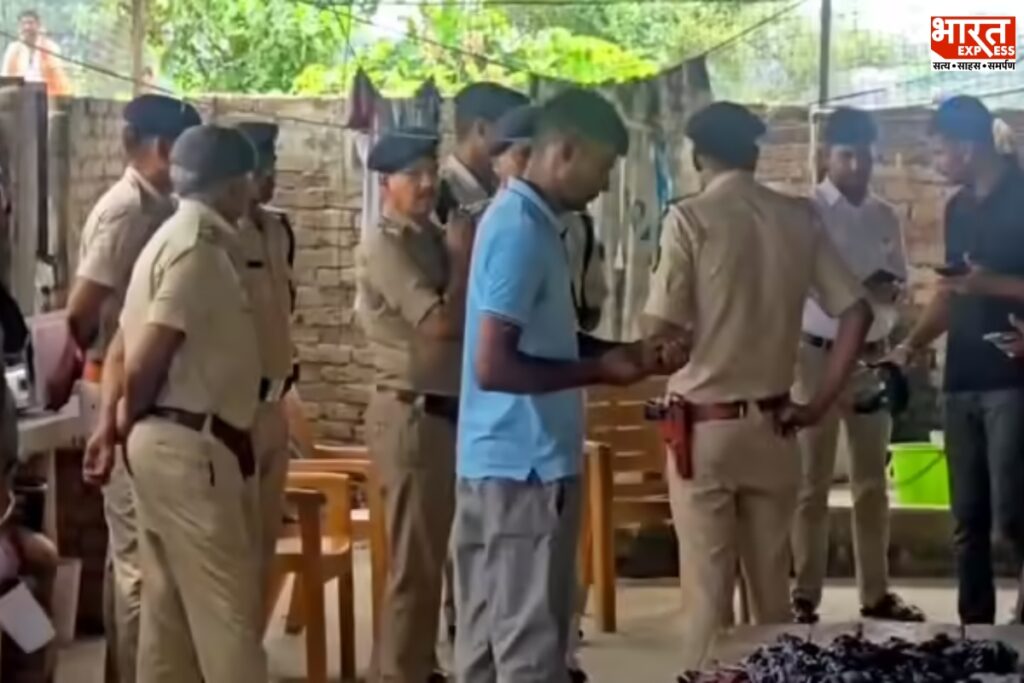 सनकी पति ने पत्नी सहित तीन बच्चों को उतारा मौत के घाट