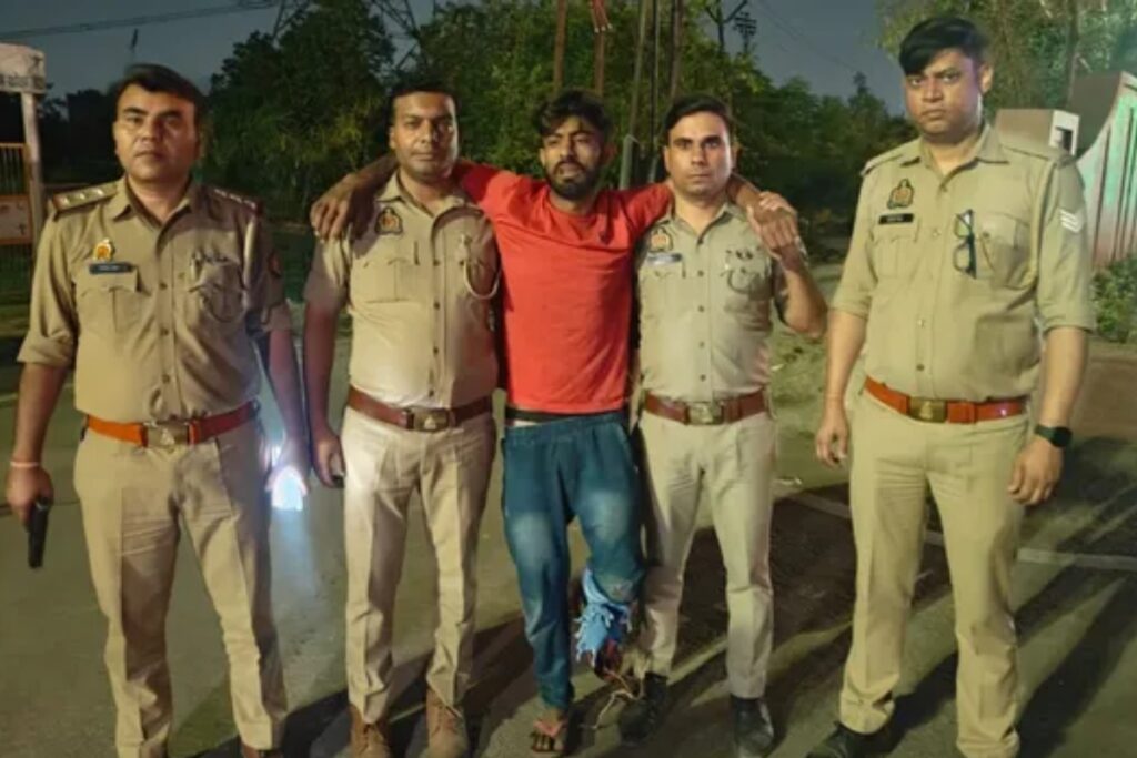पुलिस मुठभेड़ में आरोपी को लगी गोली