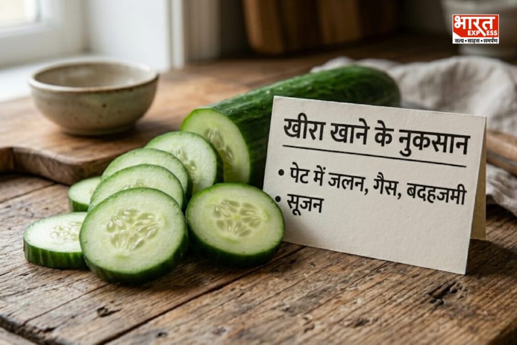 खीरा खाने के नुकसान