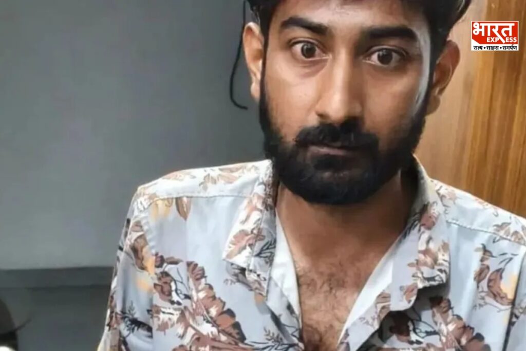 नाबालिग लड़की के साथ पकड़ा गया आरोपी