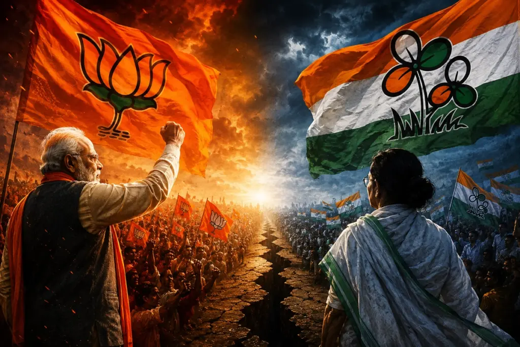 Bengal Politics BJP dents TMC vote bank; deep analysis of vote share shift