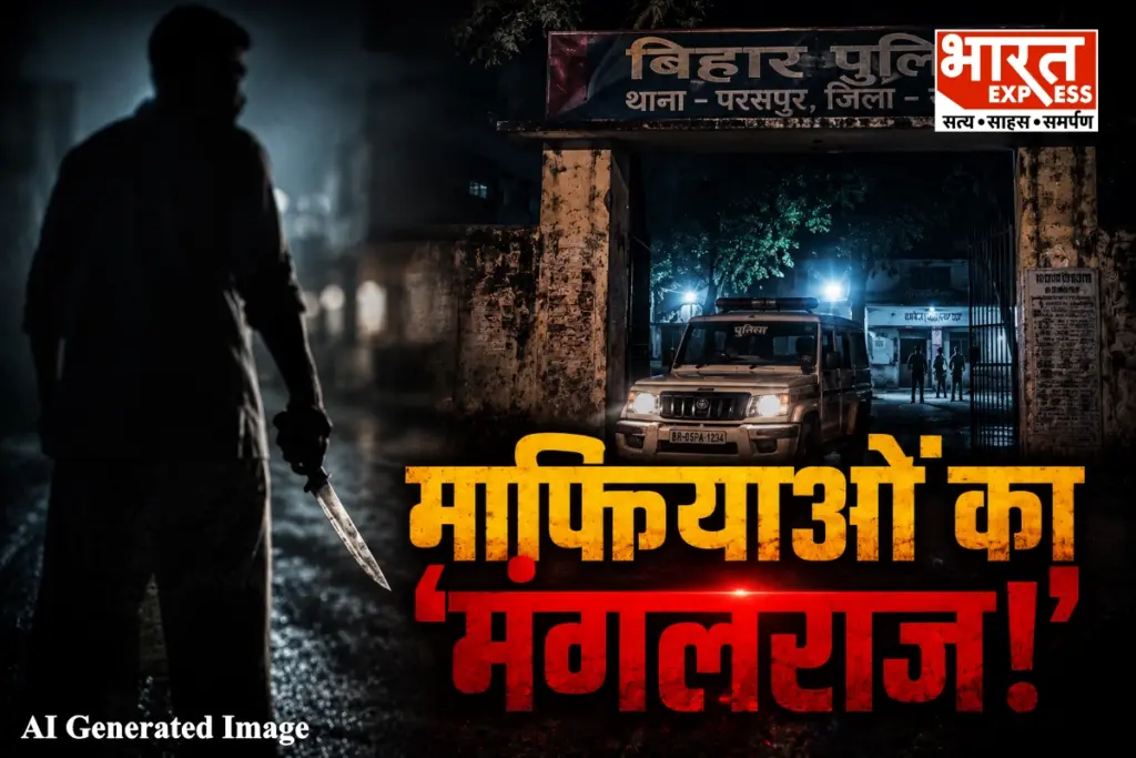 Bihar Nawada sand mafia attack Chaukidar murder chalenge Samrat Chaudhary