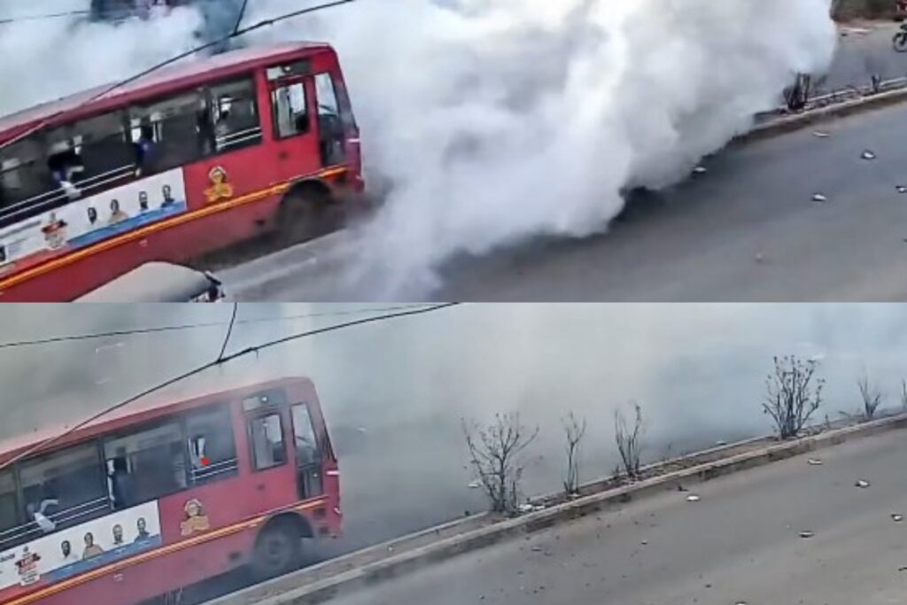 Car Firecracker Explosion Maharashtra