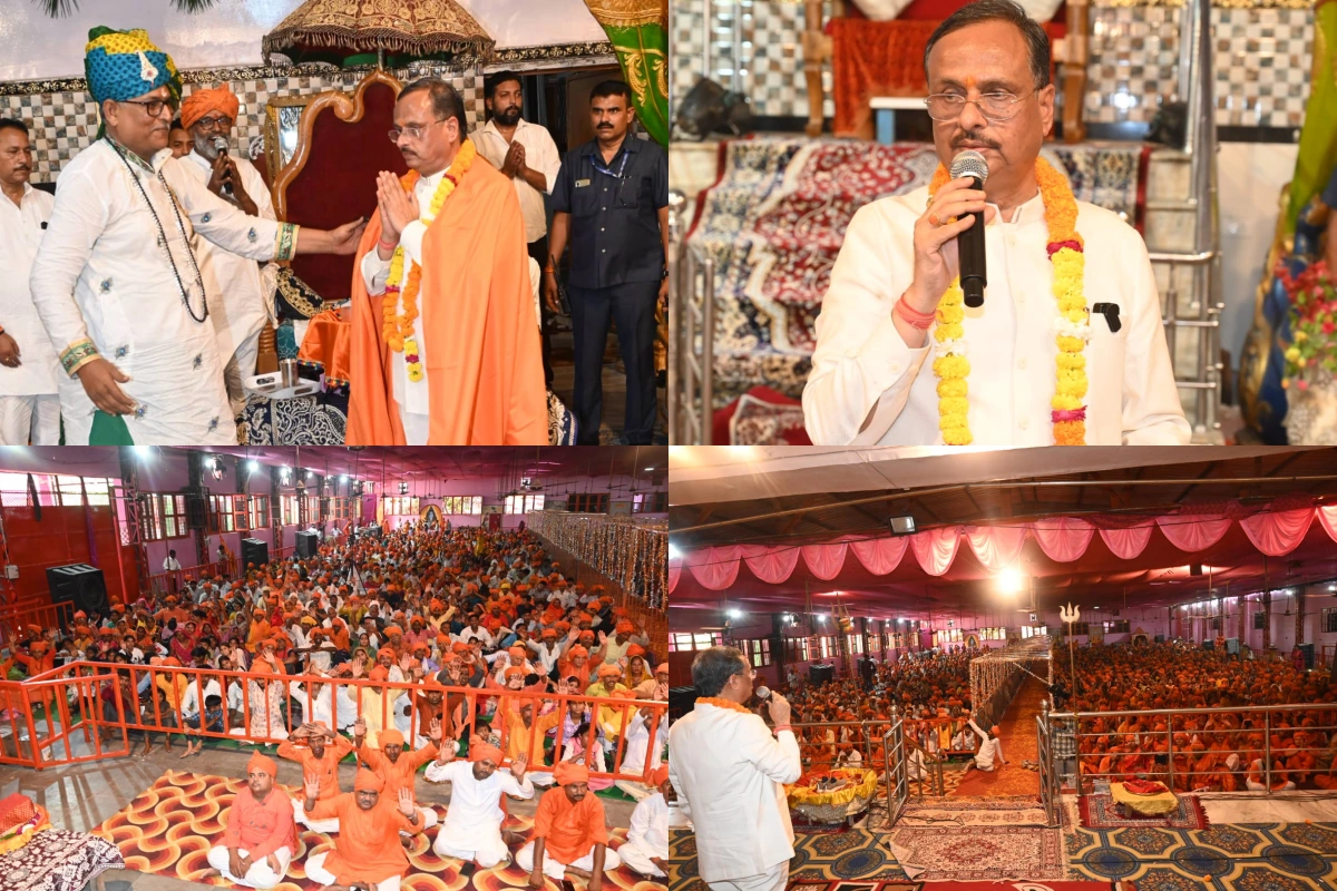 संतों का आशीर्वाद ही जीवन का चमत्कार, भारत 2047 तक बनेगा विकसित राष्ट्र- डॉ. दिनेश शर्मा