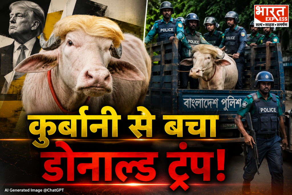 Donald Trump Albino buffalo Bangladesh Bakrid