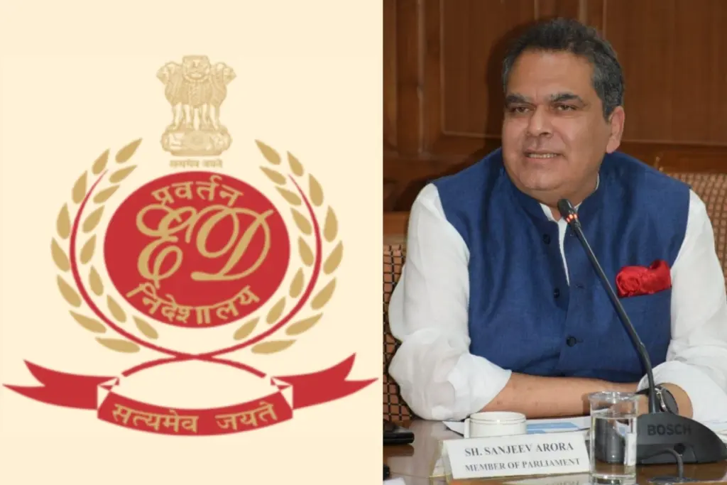 ED raids Punjab Minister Sanjeev Arora's residence in Money Laundering case