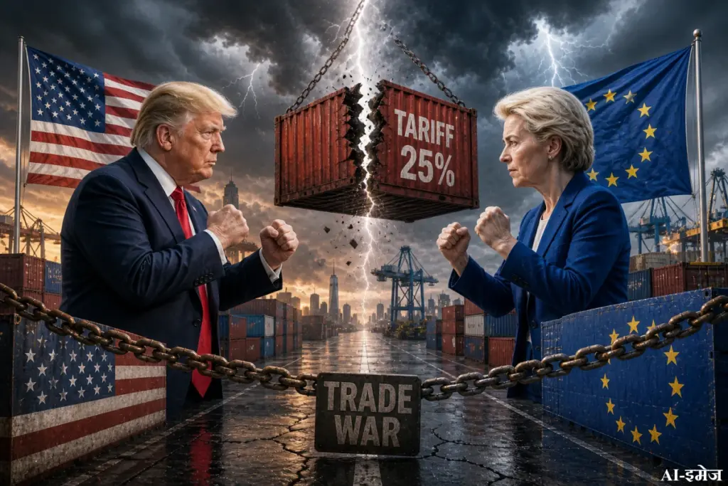 EU Vs Trump Tariff War