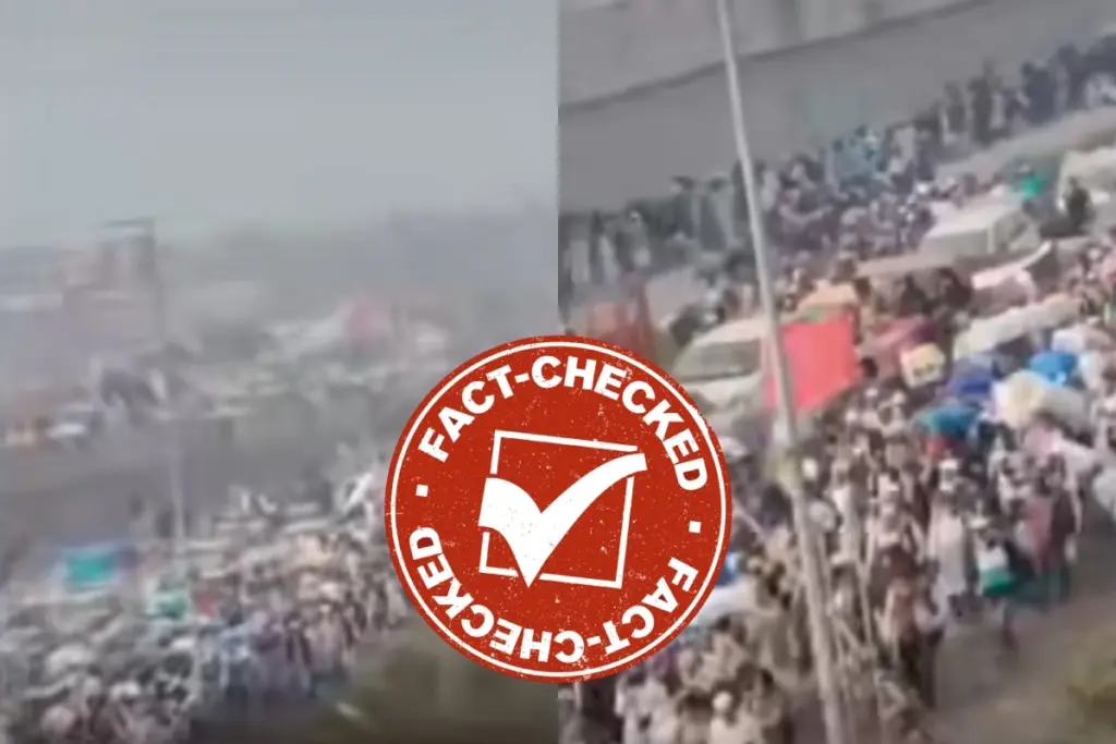 Fact Check Hooghly Ijtema Video Viral with Fake Claim of Illegal Bangladeshi Immigrants Fleeing West Bengal