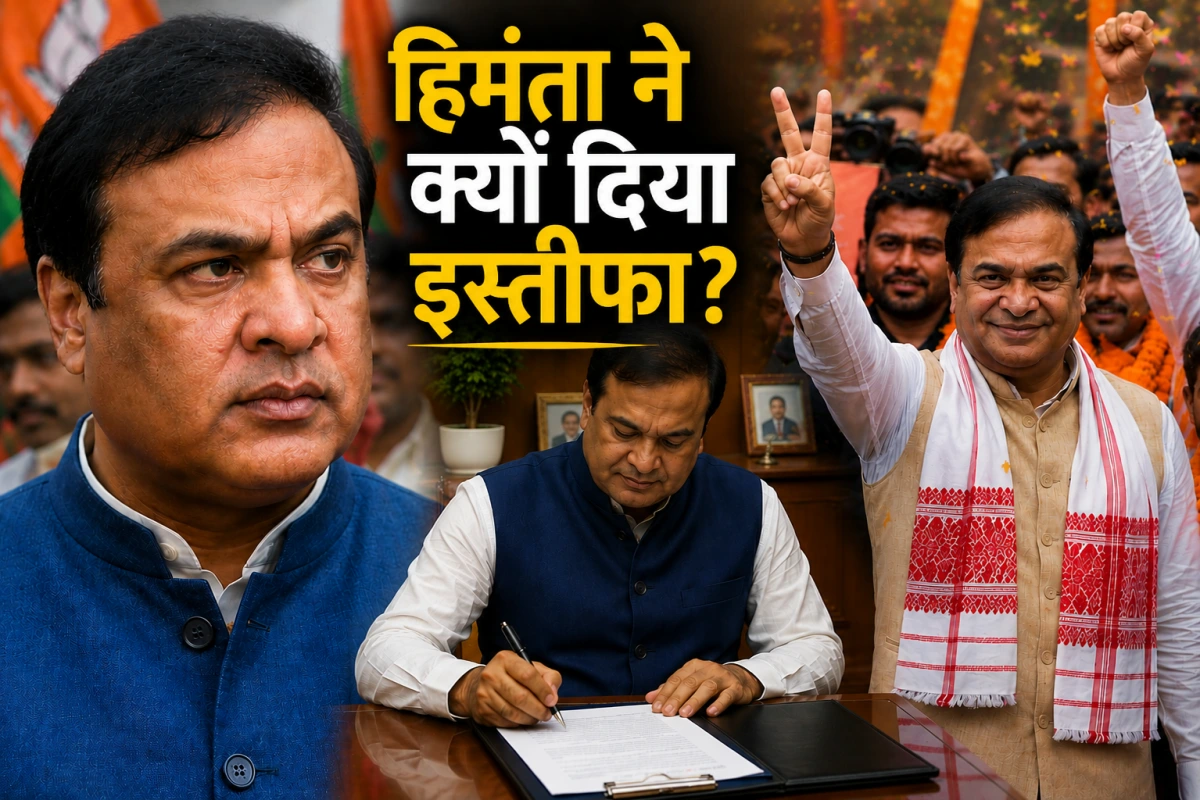प्रचंड जीत के बाद आखिर सीएम हिमंता बिस्वा सरमा ने क्यों दिया इस्तीफा, जानिए क्या कहता है संविधान?